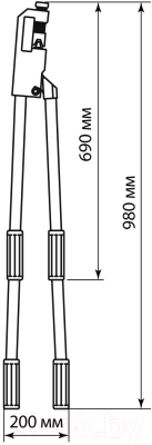 Ручной пресс TDM SQ1027-0402