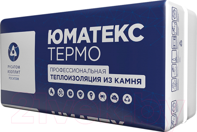 Минеральная вата Umatex Termo Smart 100x610x1220мм (5.95м.кв)