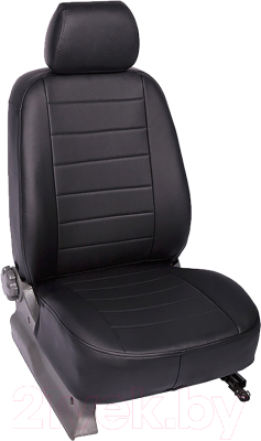 Комплект чехлов для сидений Seintex 86657 (черный, для Nissan Almera IV 40/60 2013-н.в.)