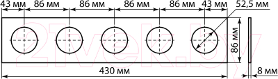 Рамка для выключателя TDM SQ1819-0459 (бронза)