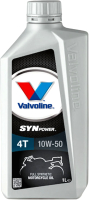 Моторное масло Valvoline SynPower 4T 10W50 / 862067 (1л) - 