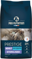 Сухой корм для кошек Flatazor Prestige Adult Sterilised с рыбой (10кг) - 