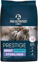 Сухой корм для кошек Flatazor Prestige Adult Sterilised с рыбой (2кг) - 