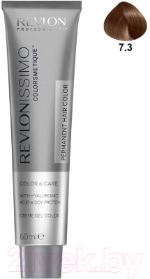 Крем-краска для волос Revlon Professional Revlonissimo Colorsmetique 7.3 (60мл, блондин золотистый)