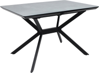 Обеденный стол Аврора Дели Фотопечать 120x151.5x80 (мрамор №12/черный) - 