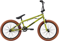 Велосипед STARK Madness BMX 2 2025 (ярко-зеленый/черный/песочный) - 
