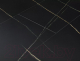 Миниатюра изображения товара Обеденный стол Signal Gaston 100-135x100 (черный мрамор/черный матовый)