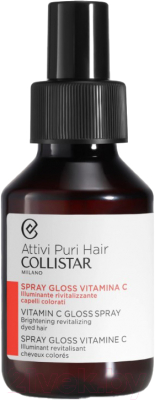 Спрей для волос Collistar Attivi Puri Hair Vitamin C Gloss Spray для окрашенных волос (100мл)