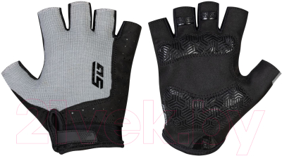 Велоперчатки STG Fit Skin / Х112271-L (L, серый/черный)