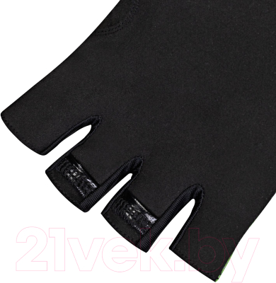 Велоперчатки STG Slim Skin/Х112292-L (L, зеленый/черный)