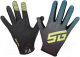 Миниатюра изображения товара Велоперчатки STG Sens Skin / Х108514-XL (XL, черный/синий)