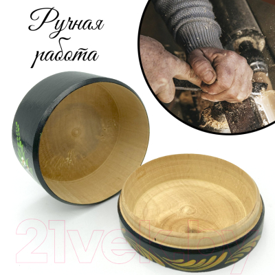 Изображение товара Шкатулка Брестская Фабрика Сувениров С цветами / SB06