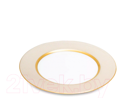 Тарелка закусочная (десертная) Narumi Золотой алмаз / NAR-51010-1214