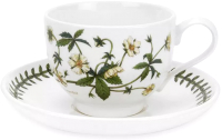 Чашка с блюдцем Portmeirion Ботанический сад Лапчатка / PRT-BG04557-27 - 