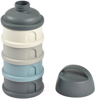 Набор контейнеров для детского питания Beaba Boite Doseuse Minera Grey/Blue 911712
