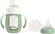 Миниатюра изображения товара Поильник Beaba Biberon Verre Sil 913537 (210мл, Sauge)