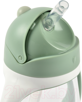 Изображение товара Поильник Beaba Tasse Paille 913533 (300мл, Vert)