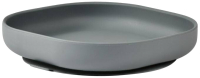 Тарелка для кормления Beaba Assiette Silicone 913550 (Mineral Grey) - 