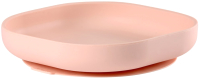 Тарелка для кормления Beaba Assiette Silicone 913431 (Plate Pink) - 