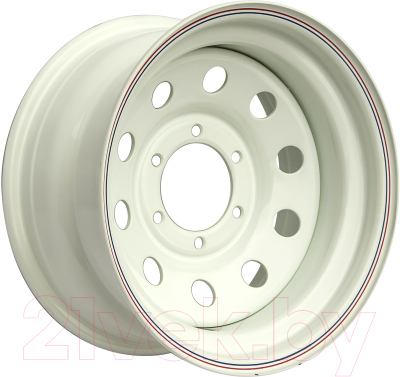 Штампованный диск ORW Toyota 17x8 "6x139.7мм DIA 110мм ET 10мм (White 22W)