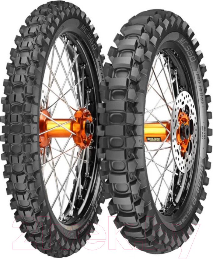 Мотошина задняя Metzeler MC360 Mid Hard 80/100R21 51M TT MST R