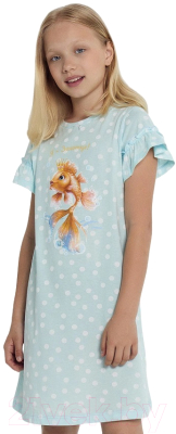 Сорочка детская Mark Formelle 577723 (р.116-60, горох на голубом)