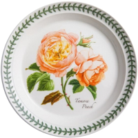 Тарелка закусочная (десертная) Portmeirion Ботанический сад Розы Тамора персиковая роза / PRT-BR05092-2 - 