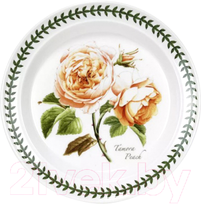 Тарелка закусочная (десертная) Portmeirion Ботанический сад Розы Тамора / PRT-BR05072-2