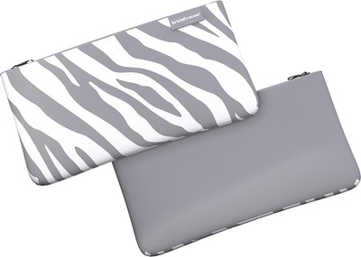 Пенал Erich Krause Light Grey Zebra / 60446 - 