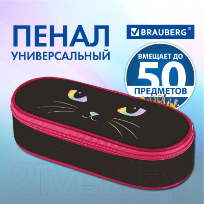 Пенал Brauberg Cat eye / 271585