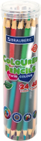 Набор цветных карандашей Brauberg Premium Twin Colour / 181876 (24шт) - 