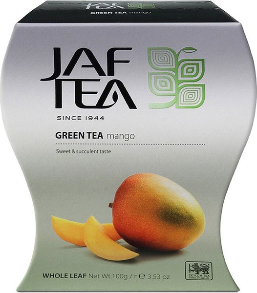 Чай листовой Jaf Манго зеленый байховый (100г)