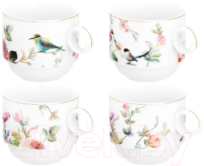 Изображение товара Набор кружек Elan Gallery Певчие птички / 730798