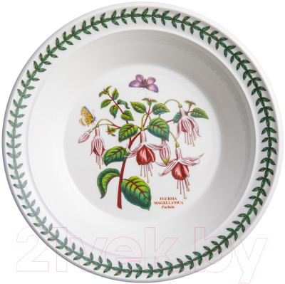 Тарелка столовая глубокая Portmeirion Ботанический сад Фуксия / PRT-BG05252-19
