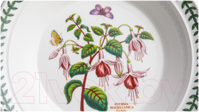 Тарелка столовая глубокая Portmeirion Ботанический сад Фуксия / PRT-BG05252-19