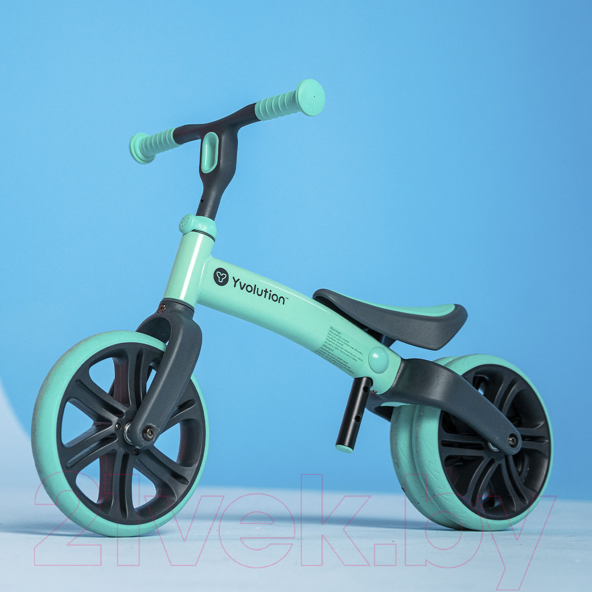 Беговел Yvolution Velo Junior / YT16G2 (бирюзовый) — фото 3