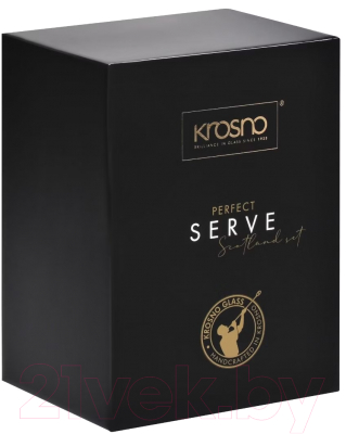 Набор для виски Krosno Идеальная подача Скотланд / KRO-FKP1603000001010
