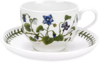 Чашка с блюдцем Portmeirion Ботанический сад Фиалка / PRT-BG04557-31 - 