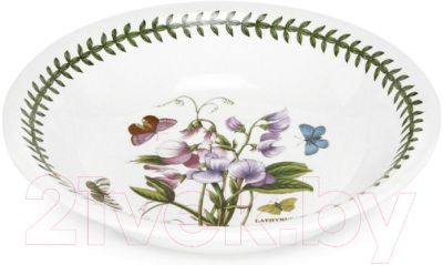 Тарелка столовая глубокая Portmeirion Ботанический сад Душистый горошек / PRT-BG45730