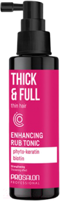 Тоник для волос Prosalon Thick & Full Укрепляющий втирка (100мл)