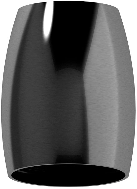 Плафон Ambrella C1123 DCH (черный хром)