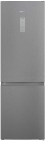 Холодильник с морозильником Hotpoint HT 5180 MX - 