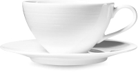 Чашка с блюдцем Narumi Воздушный белый / NAR-50180-2774/5305 - 