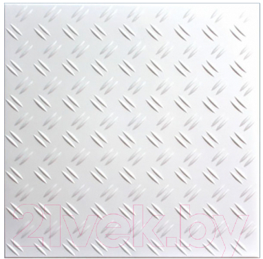 Потолочная плита SOLID С2031 из экструдированного пенополистирола (500x500, уп.8шт, белый)