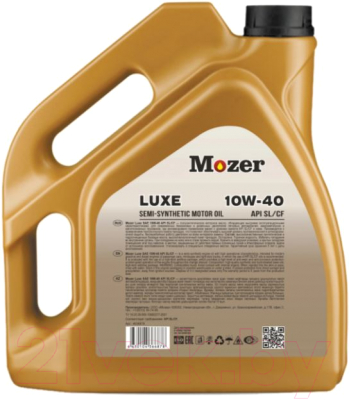 Моторное масло Mozer Luxe 10W40 SM/CF / 4635918 (5л)