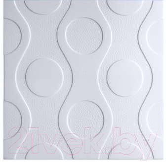 Изображение товара Потолочная плита SOLID С2073 из эксрудированного пенополистирола (500x500, уп.8шт, белый)