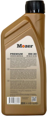 Моторное масло Mozer Premium 5W30 SN/CF / 4633686 (1л)