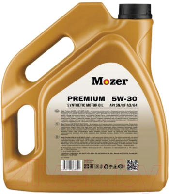 Моторное масло Mozer Premium 5W30 SN/CF / 4636304 (4л)