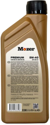 Моторное масло Mozer Premium 5W40 SN/CF/ 4636298 (1л)
