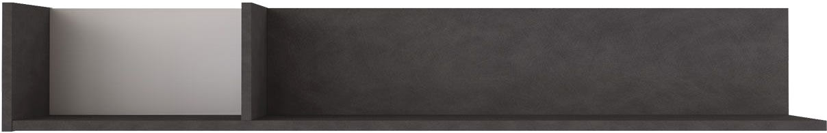 Полка Black Red White Kristoff POL/130 (матера/серый)